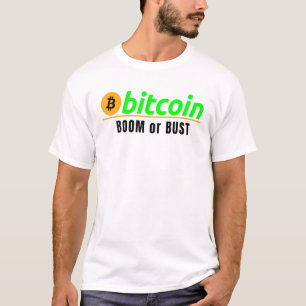 Camiseta Bitmoney Boom Ou Bust Bitmoney Blocchain Hodl Cryp