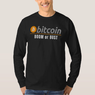 Camiseta Bitmoney Boom Ou Bust Hodl Crypto Bitmoney Bloccha