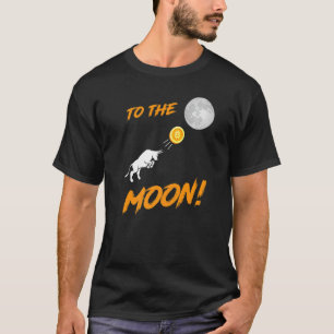 Camiseta Bitmoney Btc Para Touro-Lua