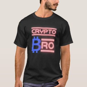 Camiseta Bitmoney Crypto Bro Blockchain Wallet Ethum Doge