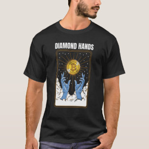 Camiseta Bitmoney Diamond Mand Meme Crypto Hodl WSB