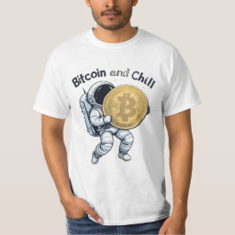Camiseta Bitmoney e Chill - Astronauta com Giant
