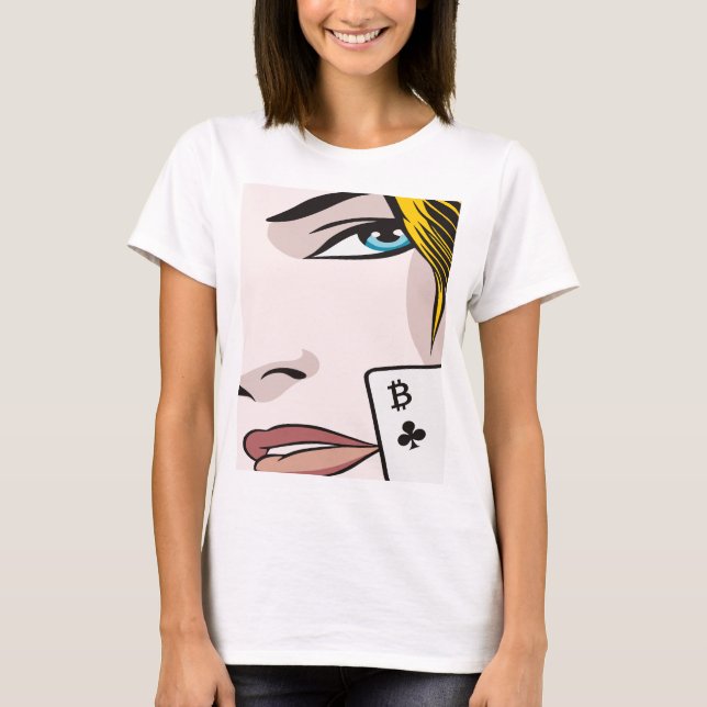 Camiseta Bitmoney Girl (Frente)