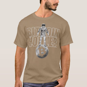 Camiseta Bitmoney Hodler Como Astronauta Cripto Em Unificaç