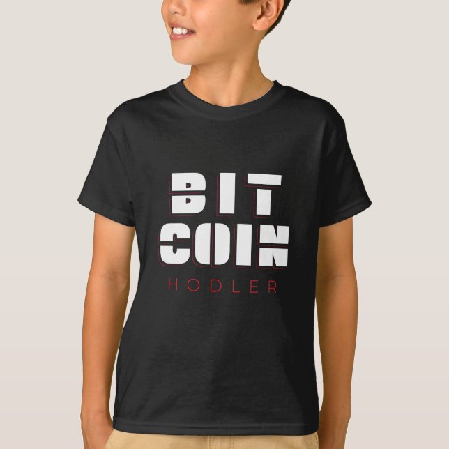 Camiseta Bitmoney Hodler Funny Crypto Currency (Frente)