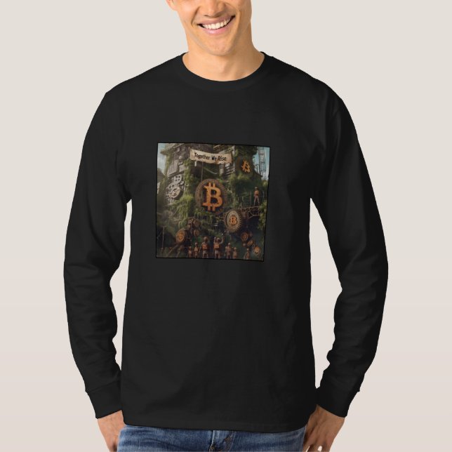 Camiseta Bitmoney Juntos Levantamos (Frente)