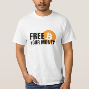 Camiseta Bitmoney. Libere seu dinheiro