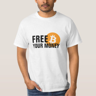Camiseta Bitmoney. Libere seu dinheiro