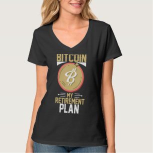 Camiseta Bitmoney meu plano de aposentadoria Retro Vintage
