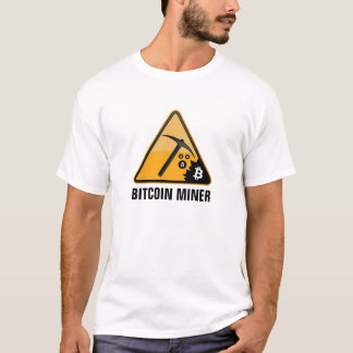 Camiseta Bitmoney Miner