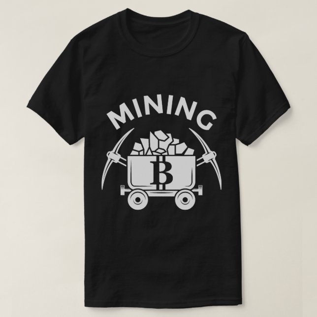 Camiseta Bitmoney Mining (Frente do Design)