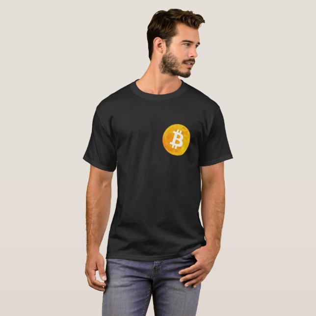 Camiseta bitmoney para a lua! (Frente Completa)