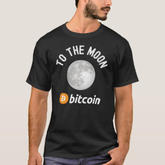 Camiseta Bitmoney para o Astronauta da Lua BTC Crypto Tradi