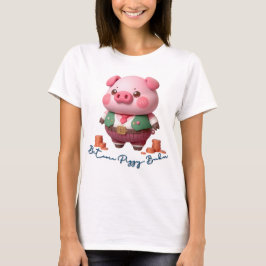 Camiseta Bitmoney Piggy Banker