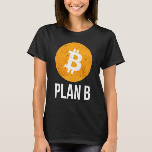 Camiseta Bitmoney Plan B Vintage - Retro Btc Crypto