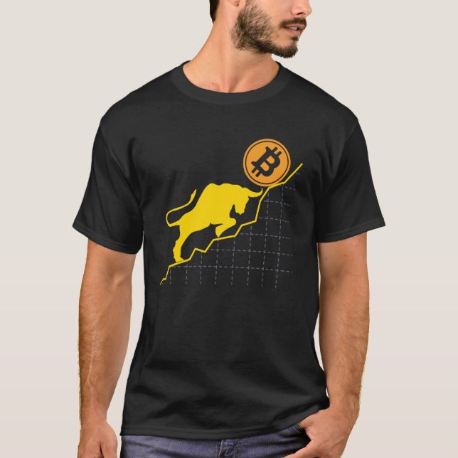 Camiseta Bitmoney Trader Crypto Asset Trader Bull Bullr Tr (Frente)