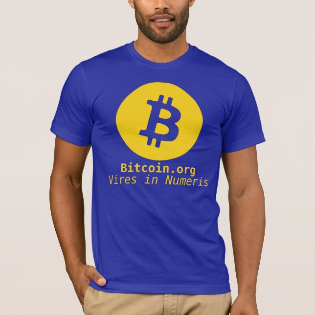 Camiseta Bitmoney - Vires em Numeris (Frente)