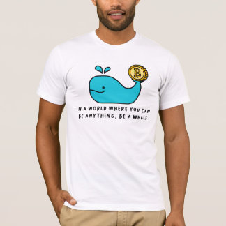 Camiseta Bitmoney Whale Crypto Investor & BTC Trading Desig