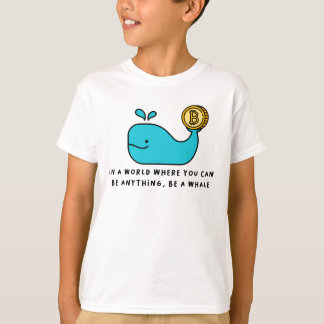 Camiseta Bitmoney Whale Crypto Investor & BTC Trading Desig