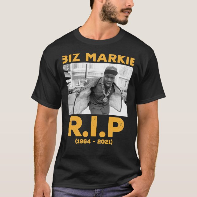 Camiseta Biz Markie Old School Hip Hop - biz markie 90s 80s (Frente)