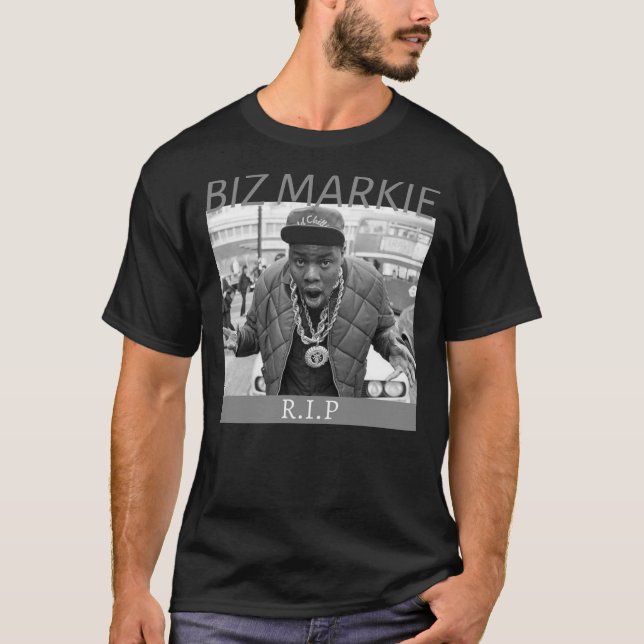 Camiseta Biz Markie RIP Biz Classic T-Shirt (Frente)