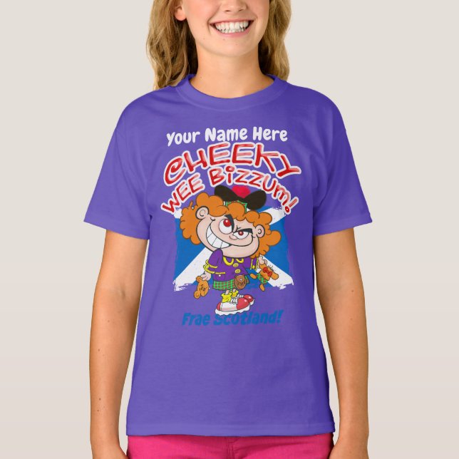 Camiseta Bizzum descaradinha da Escócia (Frente)