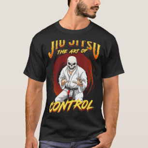 Camiseta BJJ A Arte do Controle - Grappling Jiu Jitsu