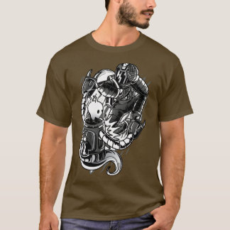 Camiseta BJJ Astronauta Tee Voando Armbar Jiu Jitsu