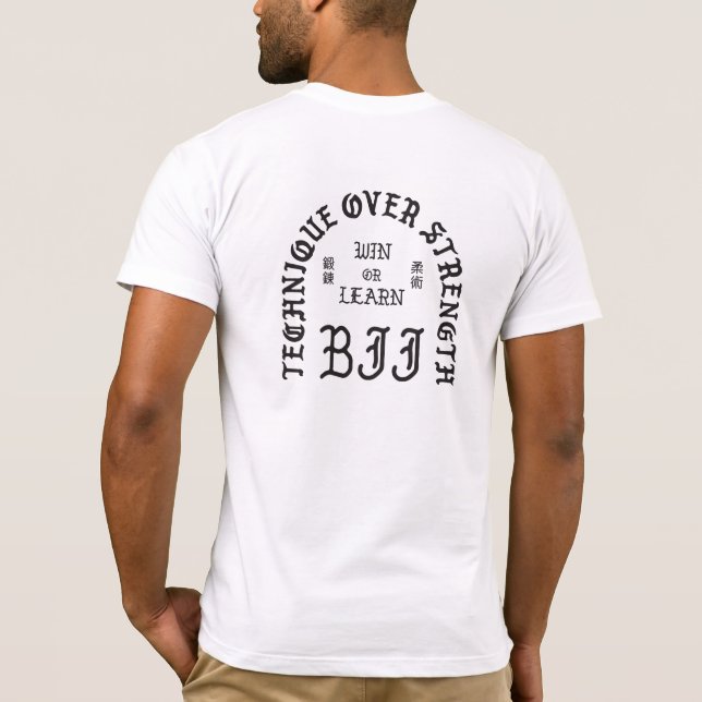 Camiseta BJJ Blackletter (Verso)