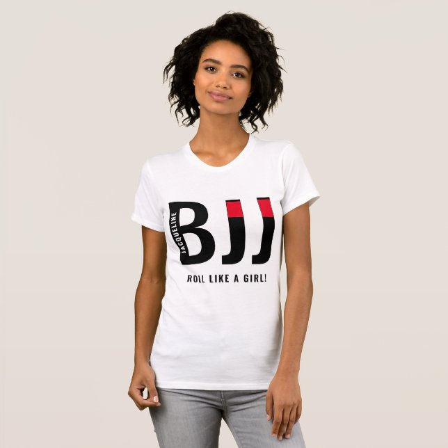 Camiseta BJJ Jiu Jitsu Black Belt's Personalizado (Frente Completa)