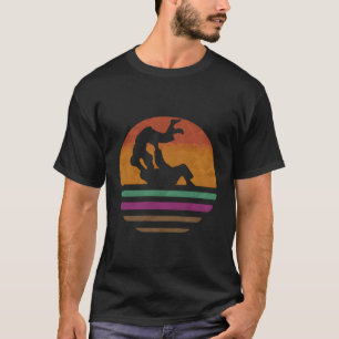 Camiseta Bjj Jiu-Jitsu Rolling É Metade Da Jud Engraçada Pe