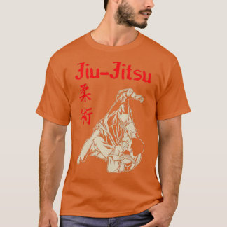 Camiseta BJJ Jiujitsu com Logotipo Rolante Todos os Dias T