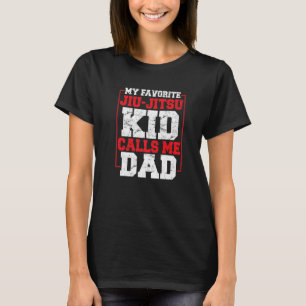 Camiseta BJJ Meu Filho Favorito de Jiu Jitsu Me Chama de Pa