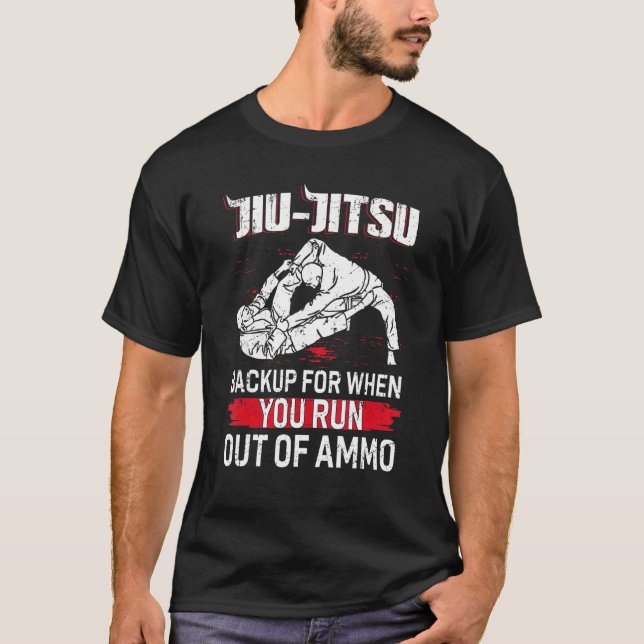 Camiseta Bjj & Mma Design Brazilian Jiu Jitsu (Frente)