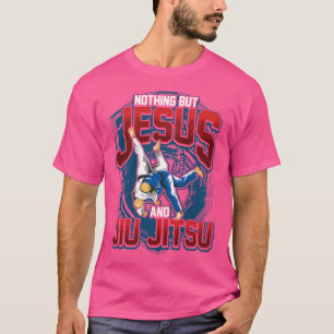 Camiseta Bjj Nada Mais Que Jesus E Jiu Jitsu Jiu-Jitsu