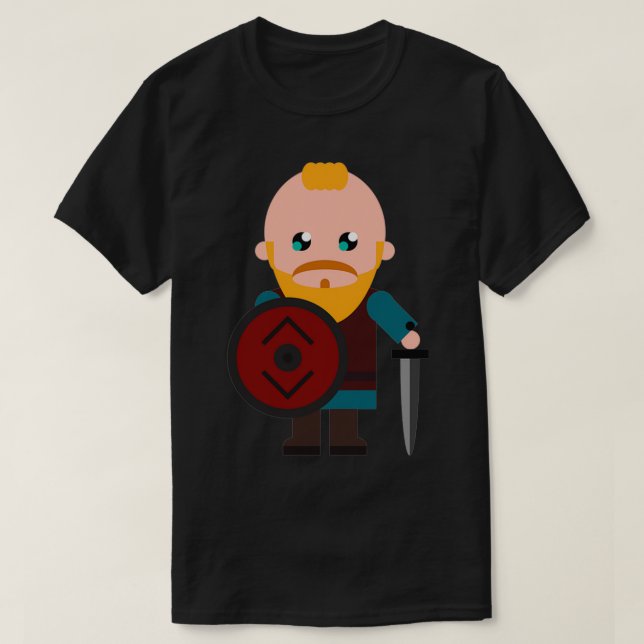 Camiseta Bjorn Ironside 2 (Frente do Design)