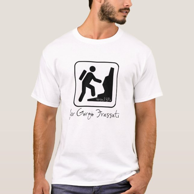 Camiseta Bl. Pier Giorgio Frassati (Frente)