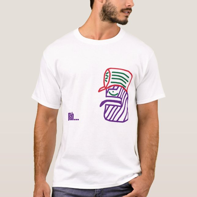 Camiseta Blá. (Frente)