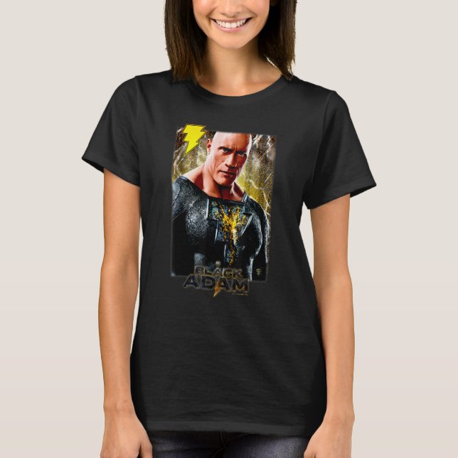 Camiseta Black Adam Color Full Portrait (Frente)