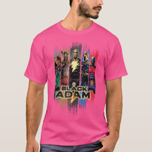 Camiseta Black Adam Cyclone Hawkman Dr. Fate E Atom Smas