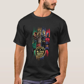 Camiseta Black Adam Justice Society Cyclone Hawkman Dr Fate