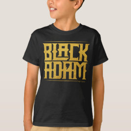 Camiseta Black Adam Stacked Name Graphic