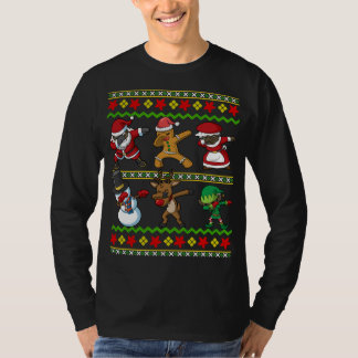Camiseta Black African Squad Santa Claus Sra. Claus