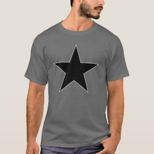 Camiseta Black Anarchy estrela (clássico)