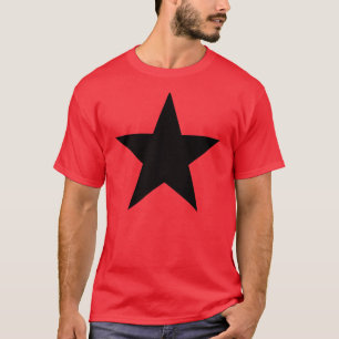 Camiseta Black Anarchy estrela (clássico)
