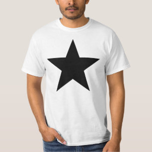 Camiseta Black Anarchy estrela (clássico)