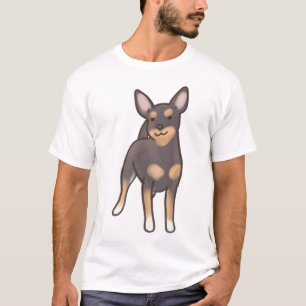 Camiseta Black and tan chihuahua Delight � Bela Arte Animal