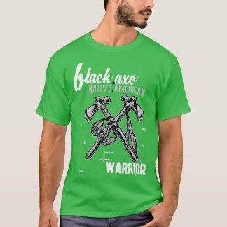 CAMISETA BLACK AX NATIVE AMERICA WARRIER