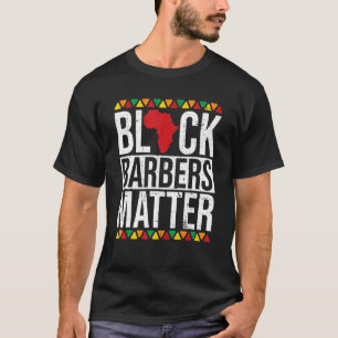 Camiseta Black Barbers Matam Historiador Negro Africano-Ame