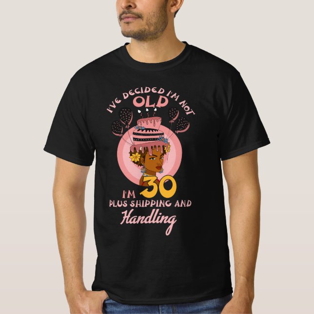 Camiseta Black Betty Birthday Boop Motivational I_ve Decidi (Frente)